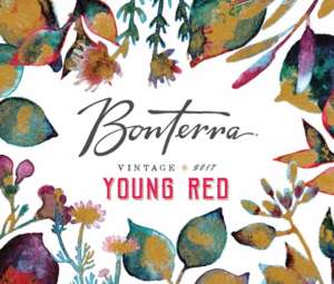 2017 Bonterra Young Red Front Label