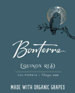 2018 Bonterra Equinox Red Front Label