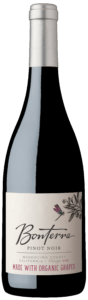 Bonterra Pinot Noir 2018 bottle shot