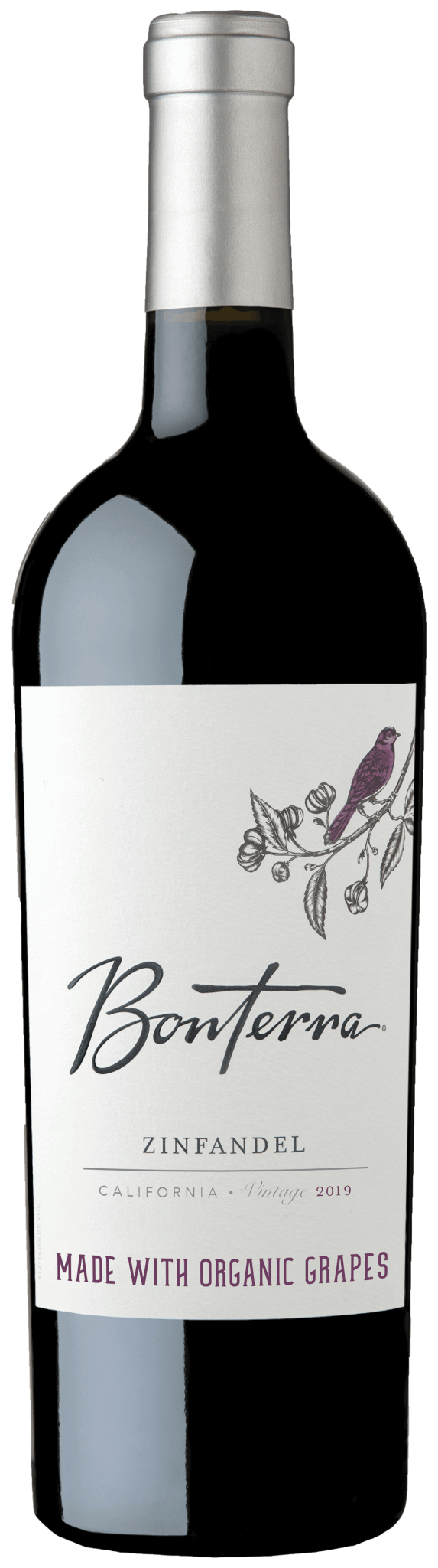 Bonterra Zinfandel 2019 Bottle