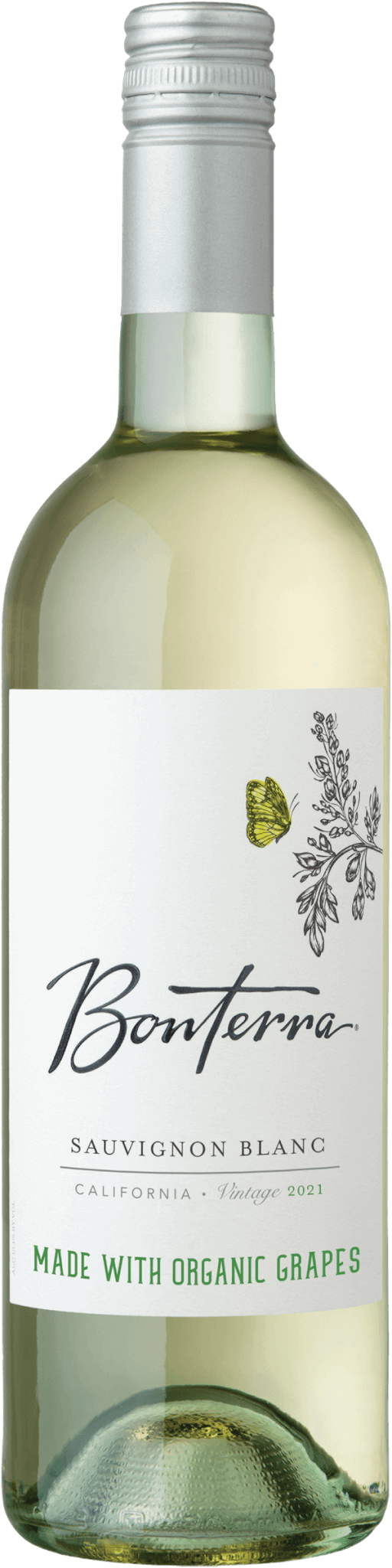 Bonterra Sauvignon Blanc 2021 Bottle