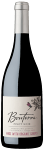 Bonterra Pinot Noir 2019 bottle shot