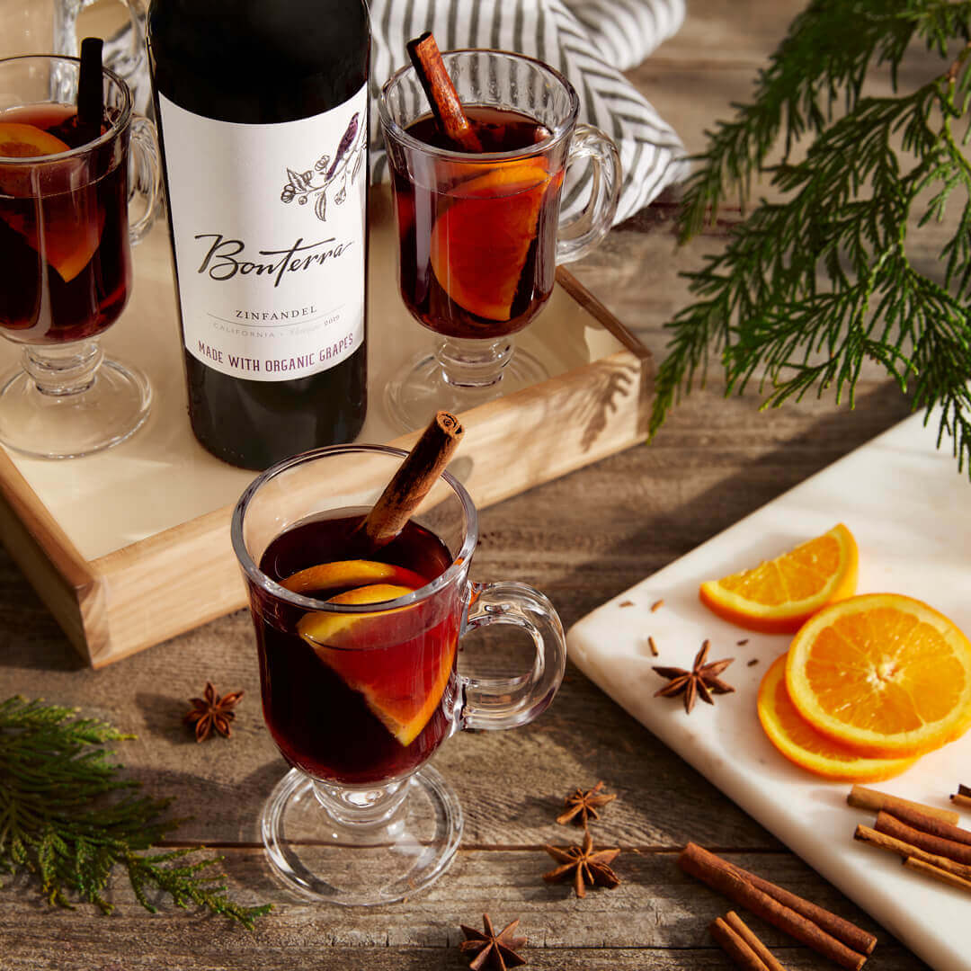 German Glühwein made with Bonterra Zinfandel