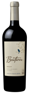 Bonterra Merlot 2015 Bottle
