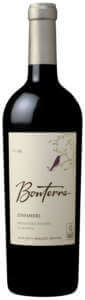 Bonterra Zinfandel 2016 Bottle
