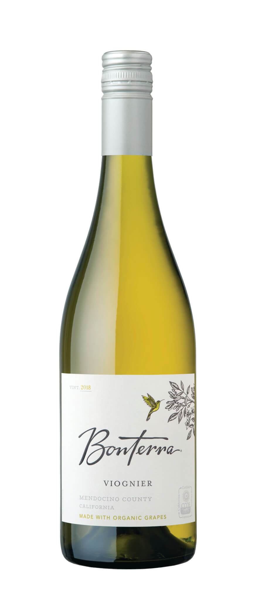 Bottle of Viognier Wine 2018