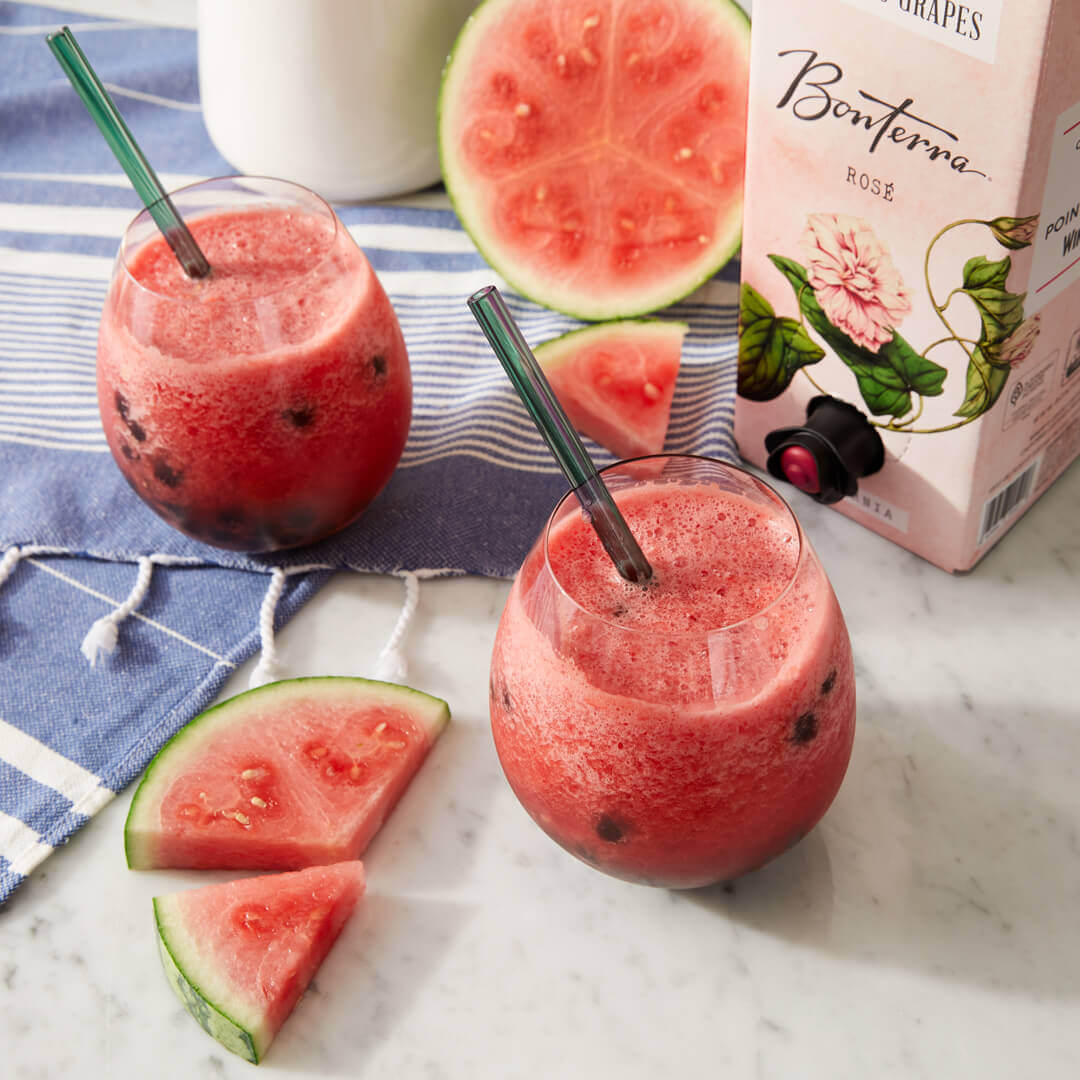 Boba Watermelon Slushies Bonterra Organic Vineyards boba-watermelon-slushies-bonterra-organic-vineyards