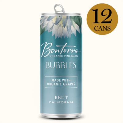 Bonterra Bubbles Brut Can, 12-Pack