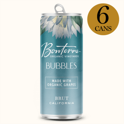 Bonterra Bubbles Brut Can, 6-Pack