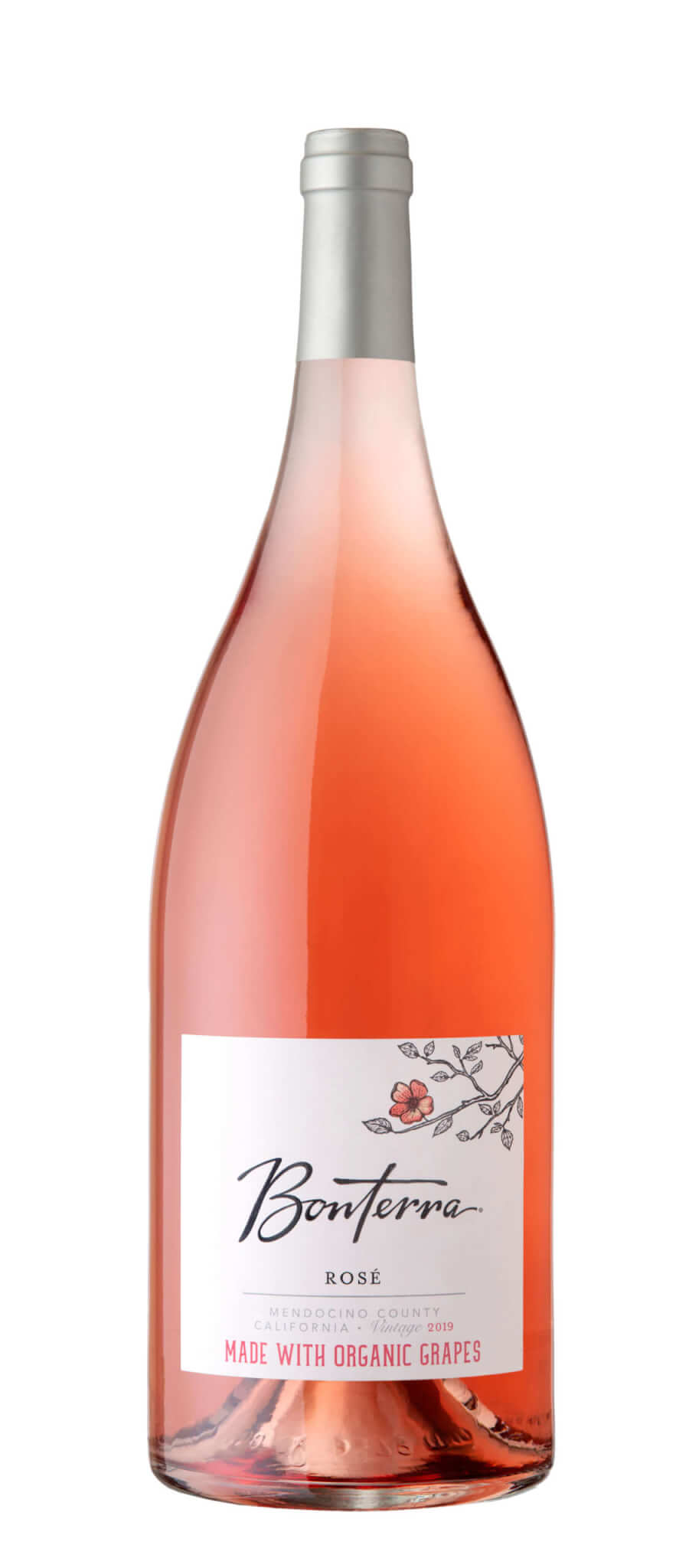 Bonterra Rosé presented in a 1.5L Magnum bottle
