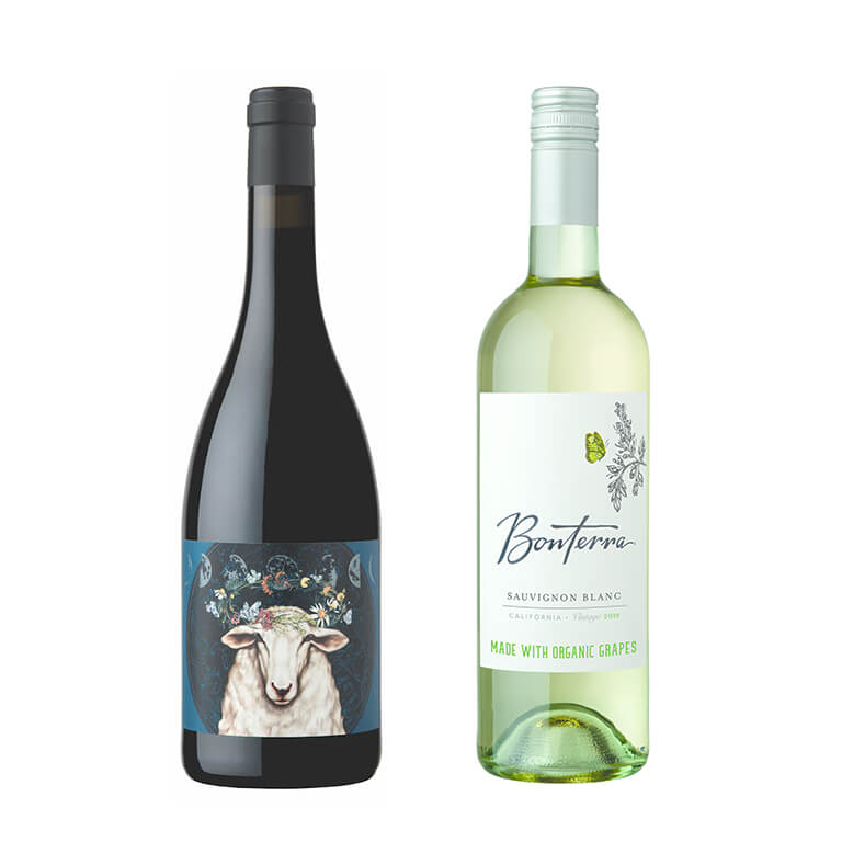 Bonterra Merlot & Sauvignon Blanc Wine Down Duo
