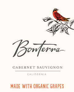 Bonterra Cabernet Sauvignon Front Label