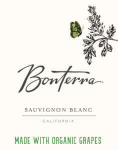Bonterra Sauvignon Blanc Front Label