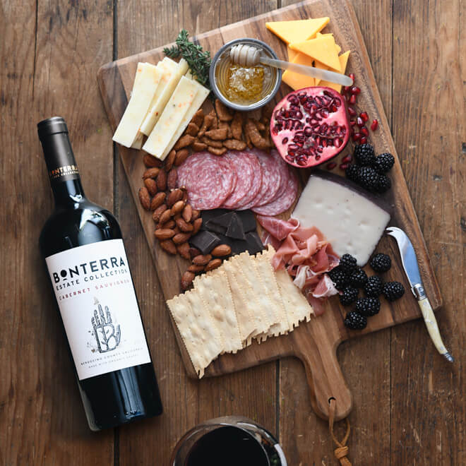 grazing board inspiration for fall paired with cabernet sauvignon