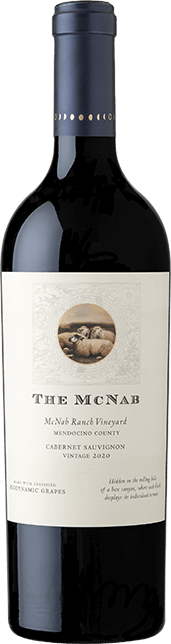 Bottle shot of Single Vineyard ‘The McNab’ Cabernet Sauvignon 2020