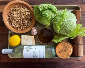 food and wine pairing, sauvignon blanc and green cabbage